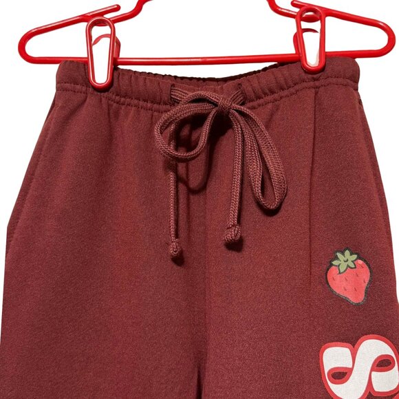 NWT Strawberry Shortcake Graphic Sweatpants Custard Cat Size XS - Picture 3 of 10